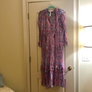 Anthropologie maxi dress